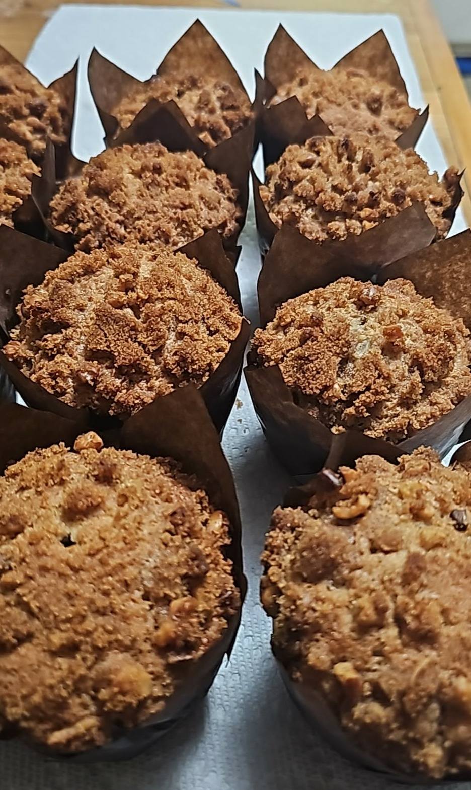 Gallery image of banana nut muffins