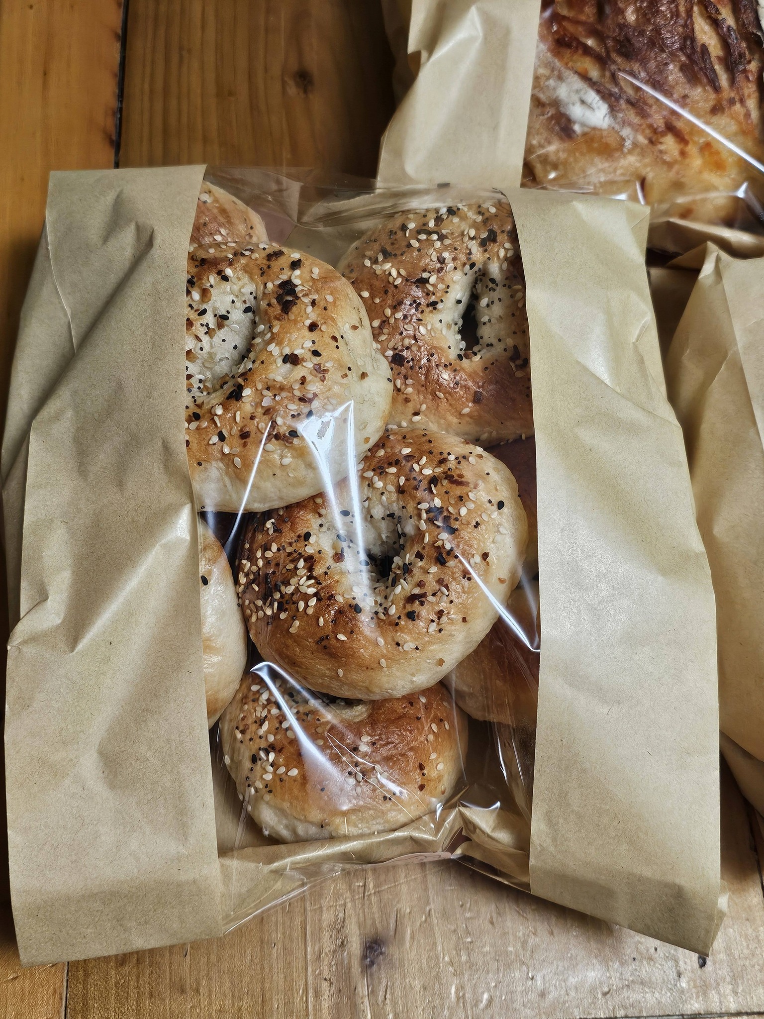 Gallery image of a bag of everything bagels
